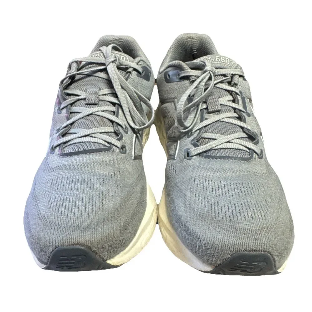 New Balance‎ Fresh Foam 680 V8 Shoes Mens Size 10.5 Gray Running Sneakers